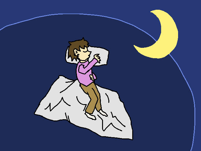sleeping girl